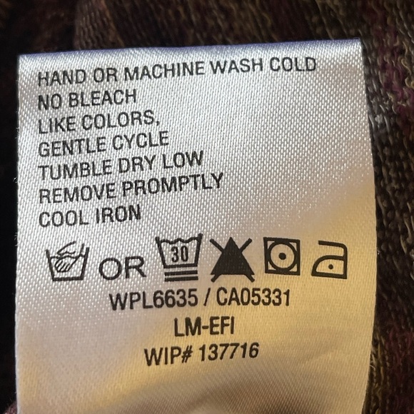 Woolrich Women’s Pullover Half Zip Boho Top Size Medium - Picture 11 of 12